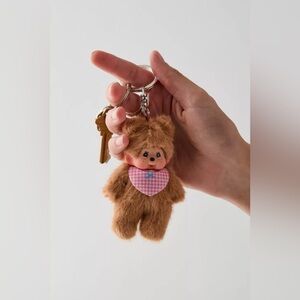 Urban Outfitters Monchhichi Bearchichi Plushie Keychain